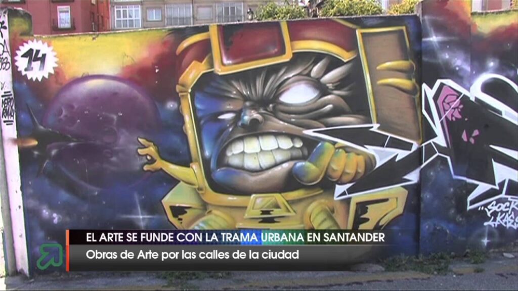 arte urbano en Santander