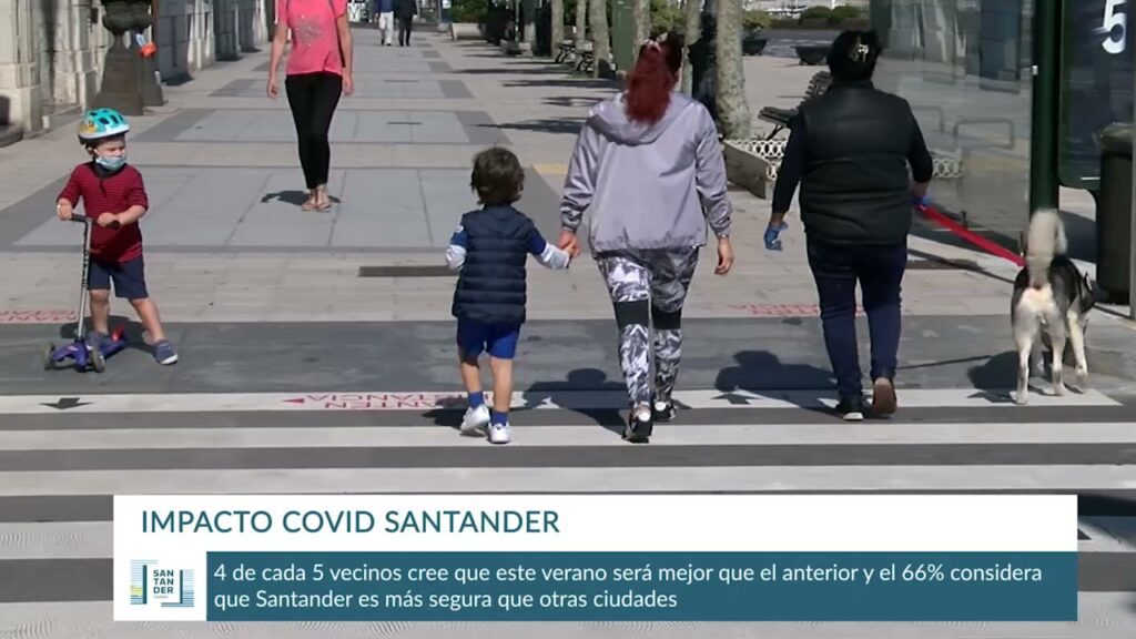 impacto de la pandemia en la economía de Santander