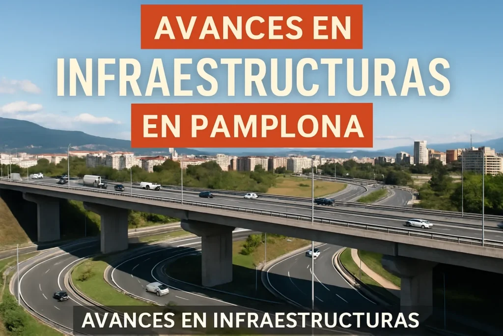 avances en infraestructuras en Pamplona