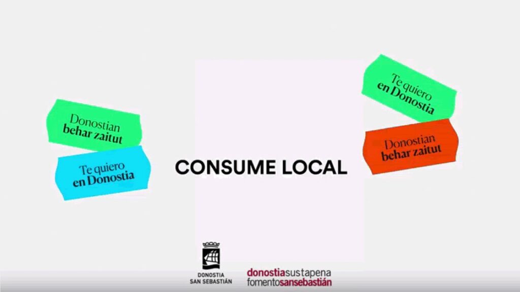 comercio local en San Sebastián