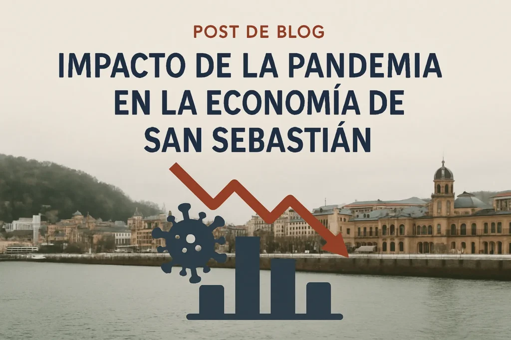 impacto de la pandemia en la economía de San Sebastián