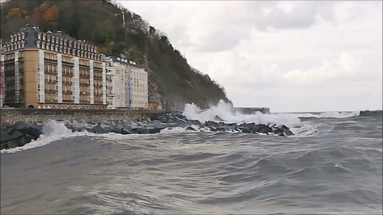 influencia del mar en la geografía de San Sebastián