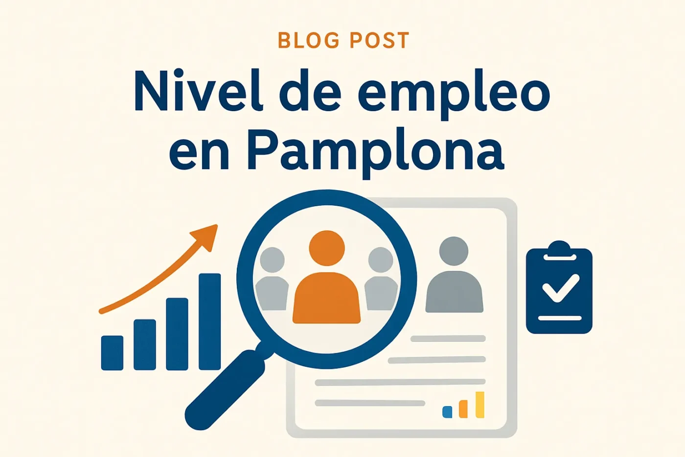 nivel de empleo en Pamplona