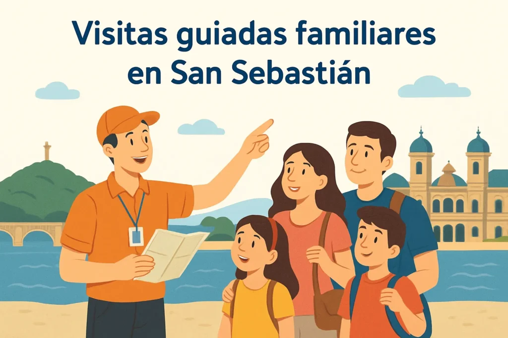 visitas guiadas familiares en San Sebastián