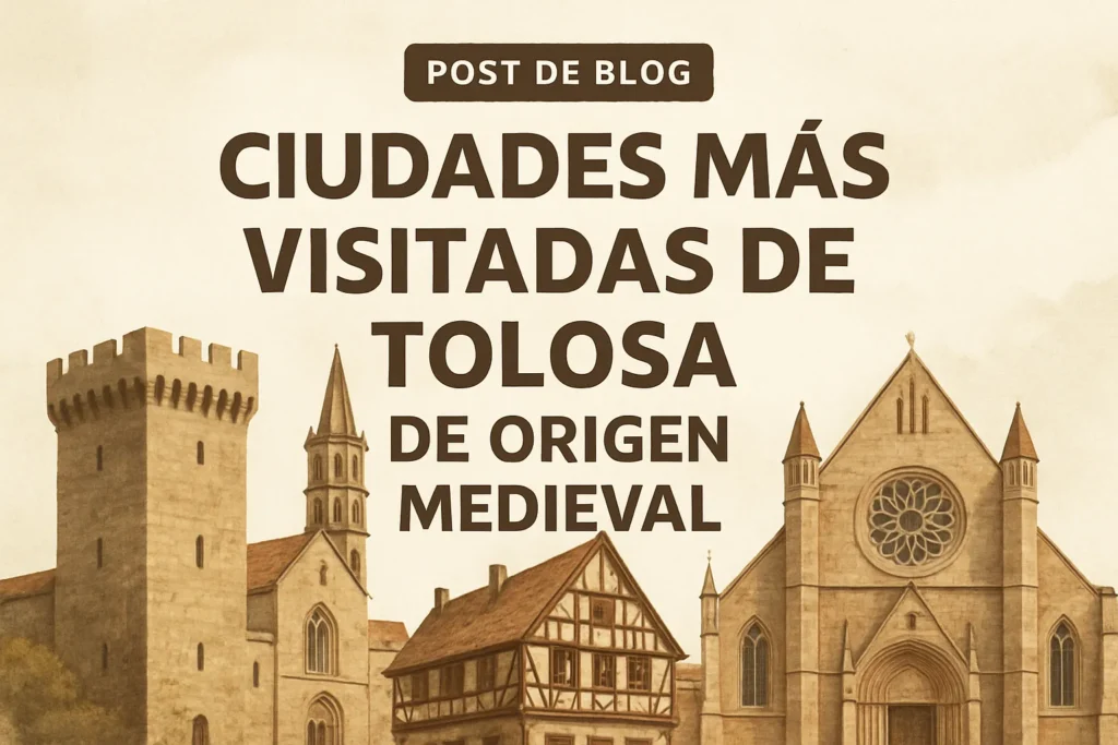 ciudades más visitadas de Tolosa de origen medieval
