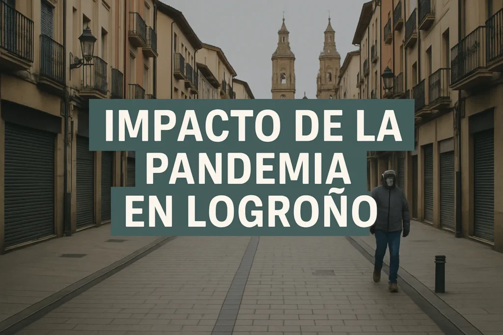 impacto de la pandemia en Logroño