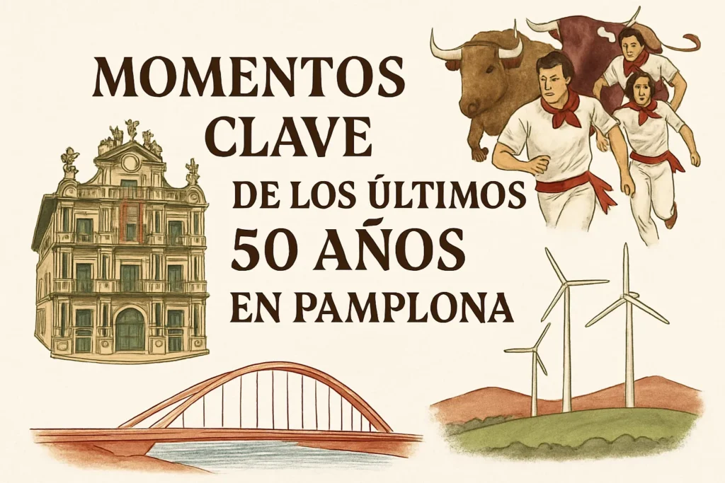 momentos clave de los últimos 50 años en Pamplona