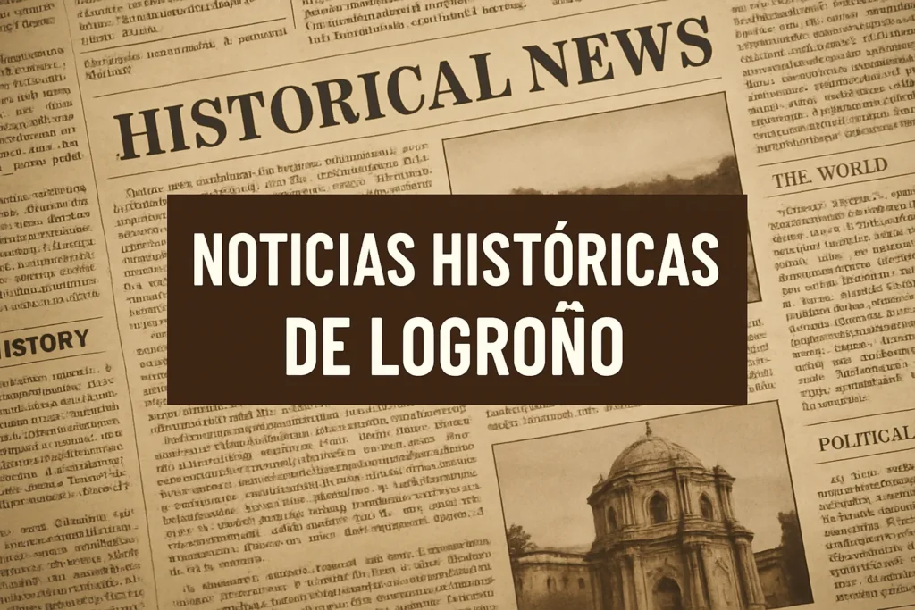 noticias históricas de Logroño