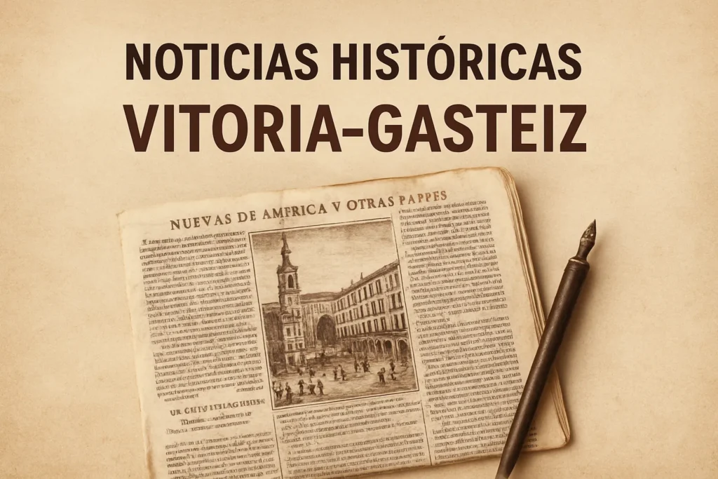 noticias históricas de Vitoria-Gasteiz
