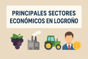 principales sectores económicos en Logroño