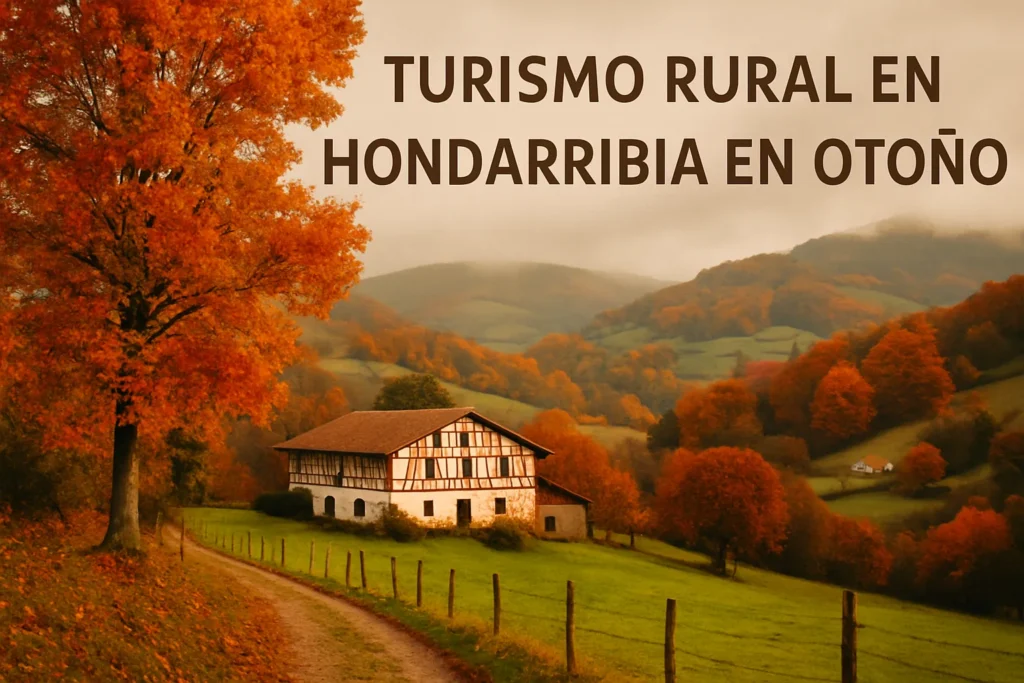 turismo rural en Hondarribia en otoño