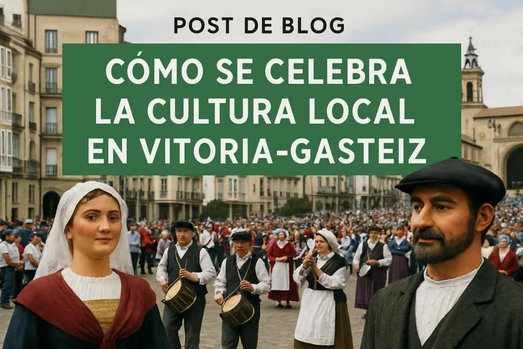 cómo se celebra la cultura local en Vitoria-Gasteiz