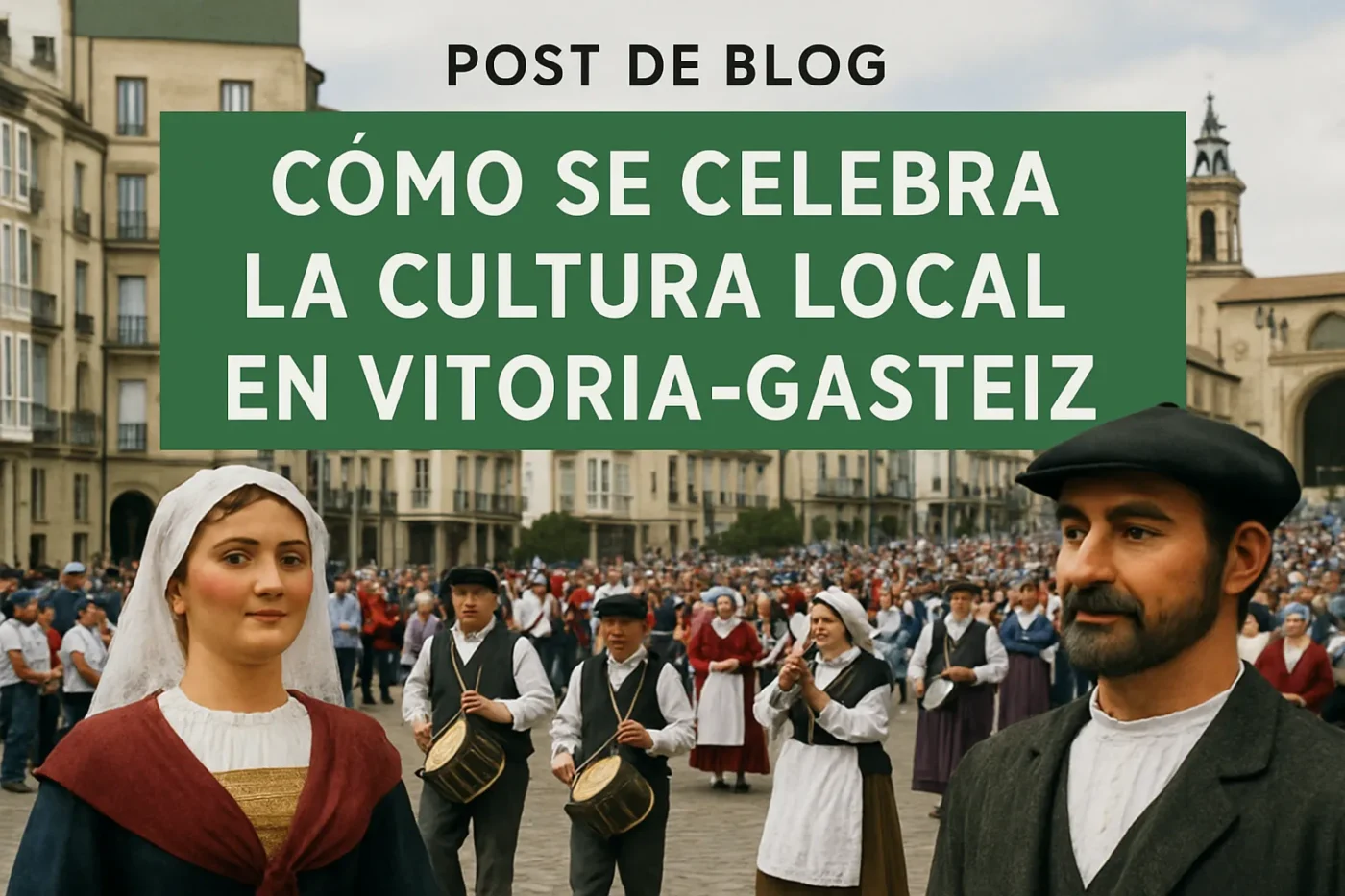 cómo se celebra la cultura local en Vitoria-Gasteiz