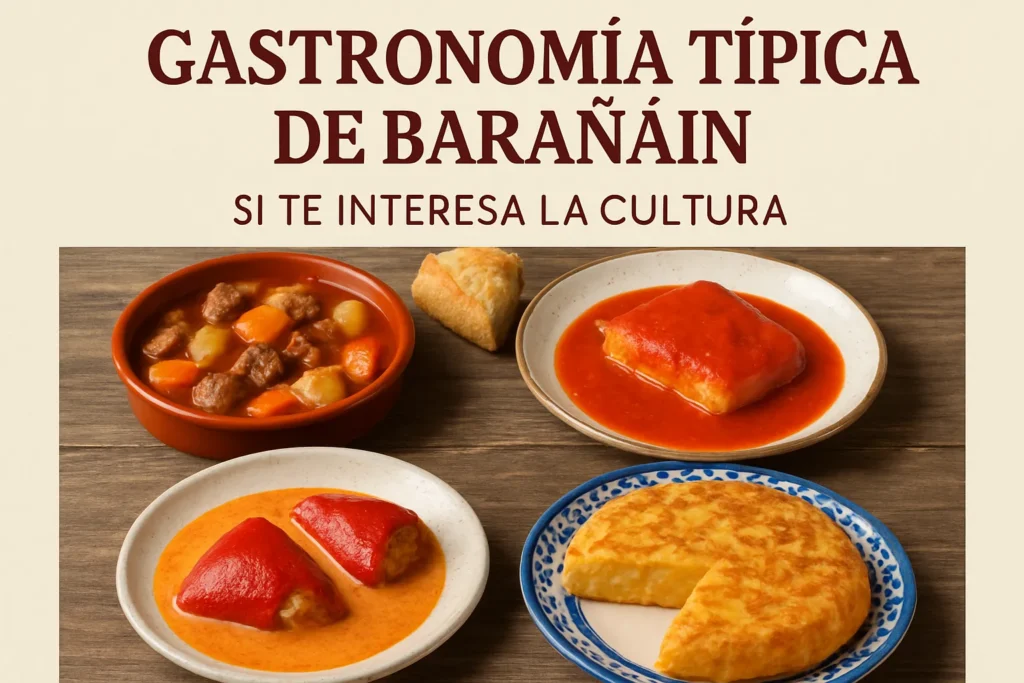 gastronomía típica de Barañáin si te interesa la cultura