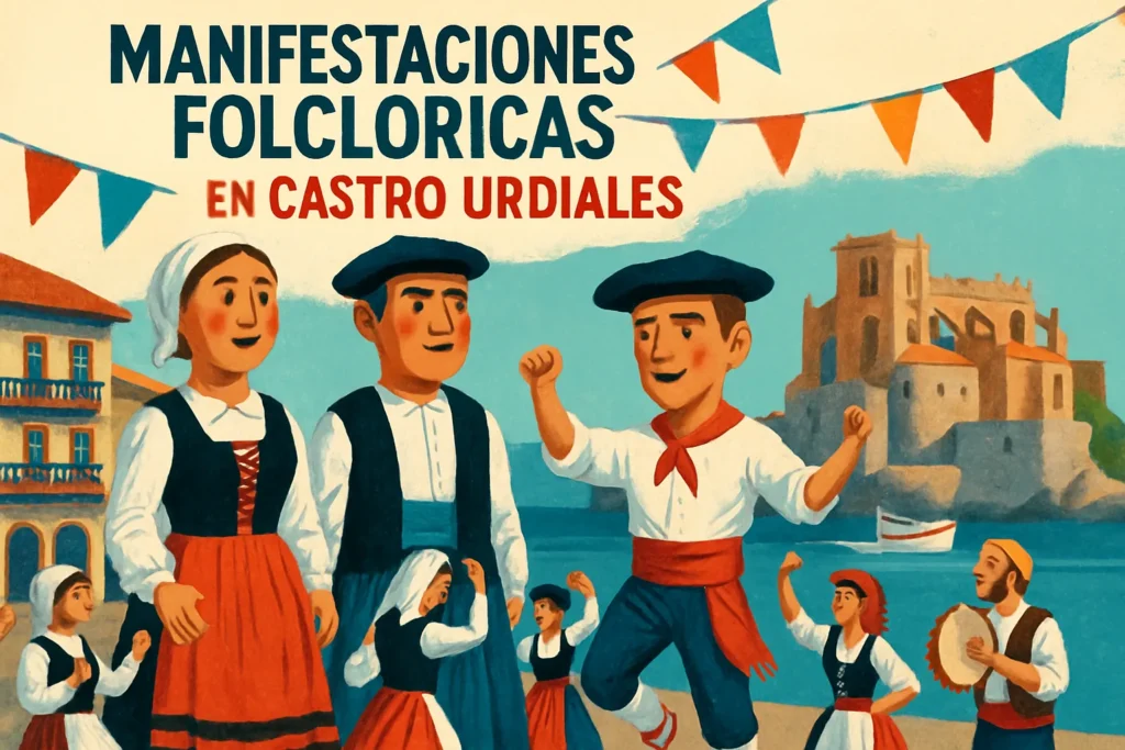 manifestaciones folclóricas en Castro Urdiales