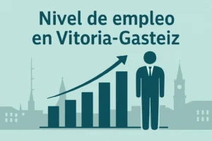 nivel de empleo en Vitoria-Gasteiz