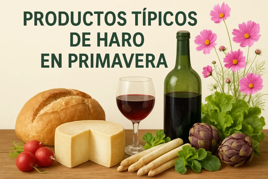 productos típicos de Haro en primavera