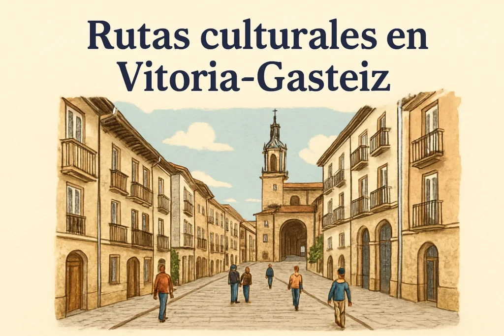 rutas culturales en Vitoria-Gasteiz