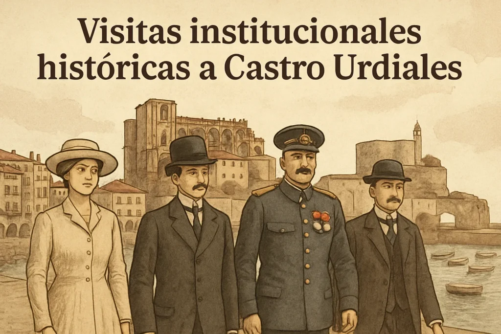 visitas institucionales históricas a Castro Urdiales