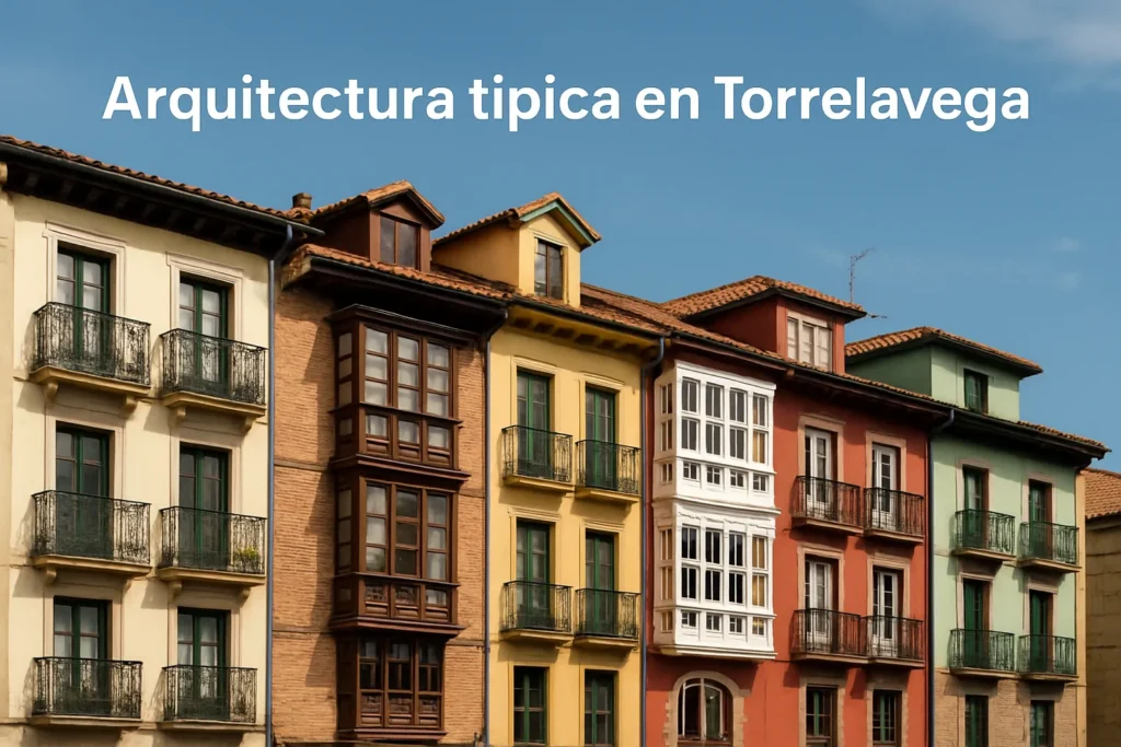 arquitectura típica en Torrelavega