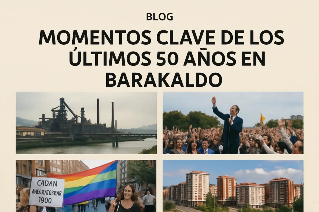 momentos clave de los últimos 50 años en Barakaldo