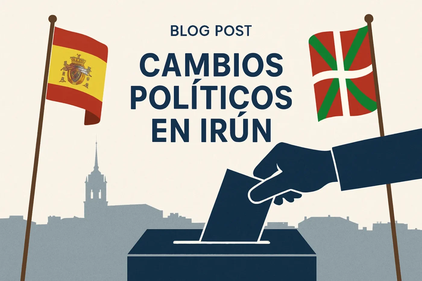 cambios políticos en Irún