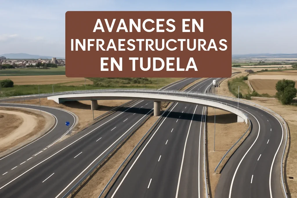avances en infraestructuras en Tudela