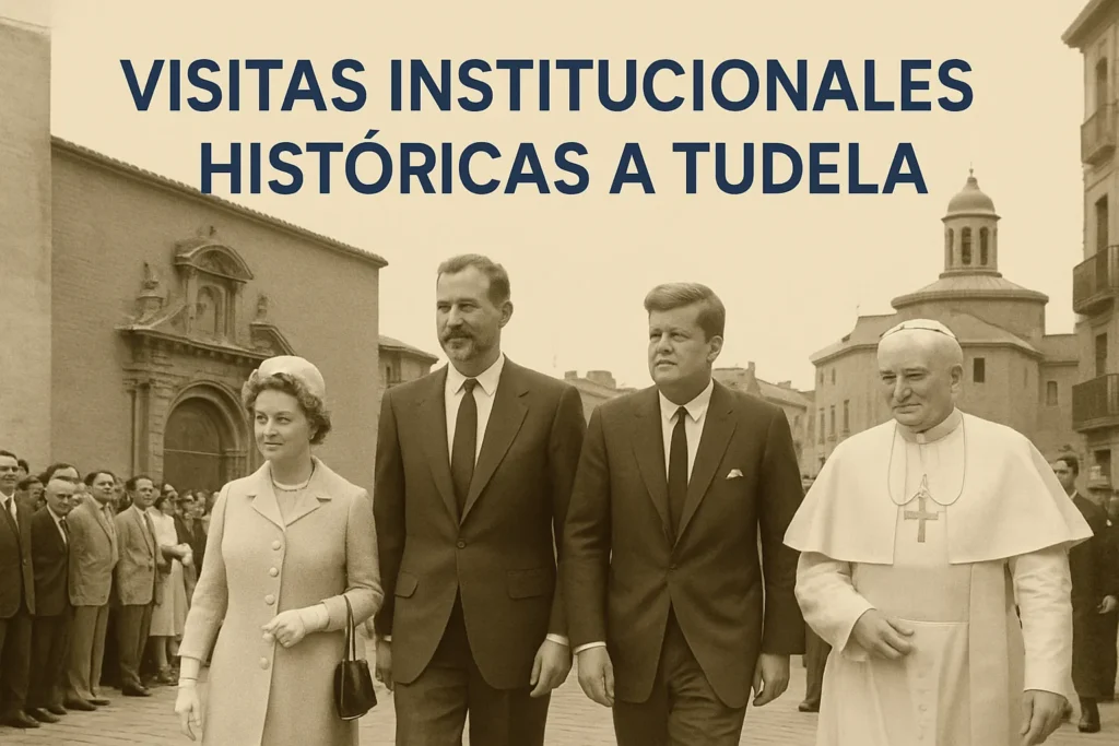 visitas institucionales históricas a Tudela