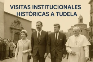 visitas institucionales históricas a Tudela