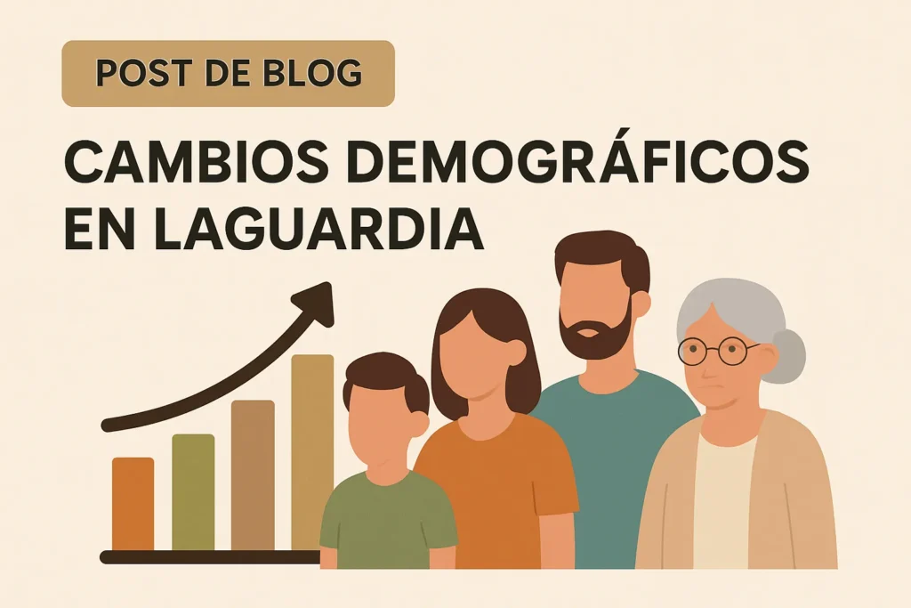 cambios demográficos en Laguardia