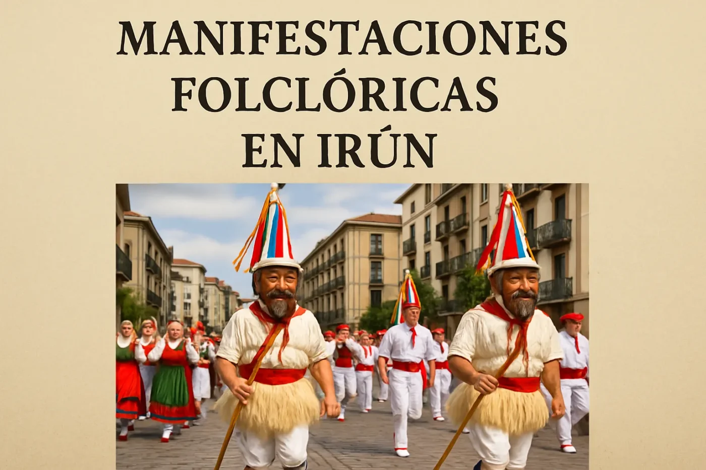 manifestaciones folclóricas en Irún