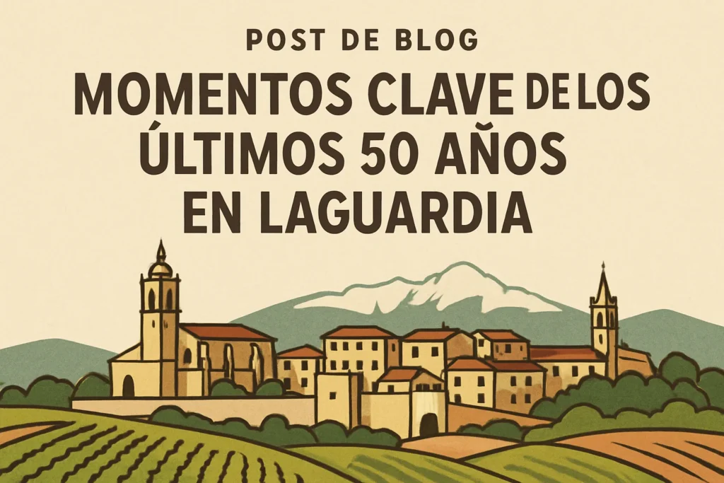momentos clave de los últimos 50 años en Laguardia