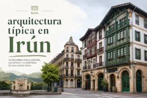 arquitectura típica en Irún