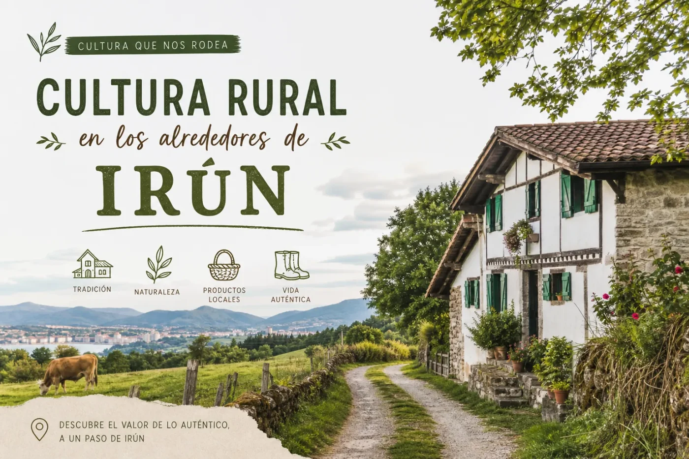 cultura rural en los alrededores de Irún