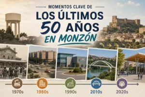 momentos clave de los últimos 50 años en Monzón
