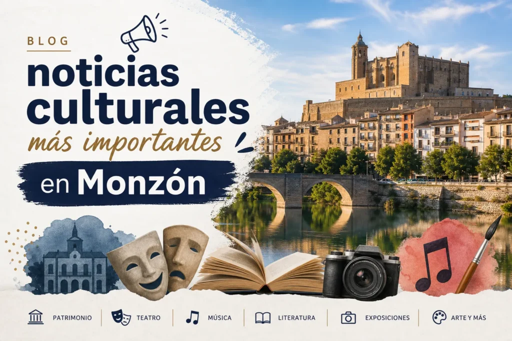 noticias culturales más importantes en Monzón