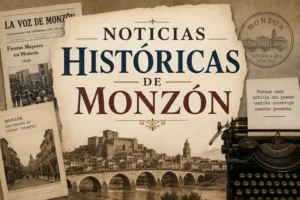 noticias históricas de Monzón