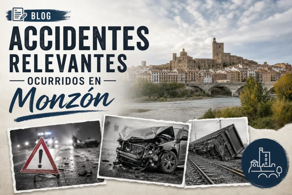 accidentes relevantes ocurridos en Monzón