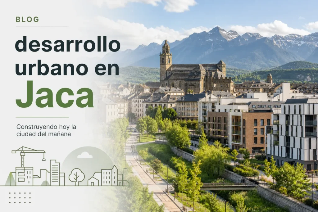 desarrollo urbano en Jaca