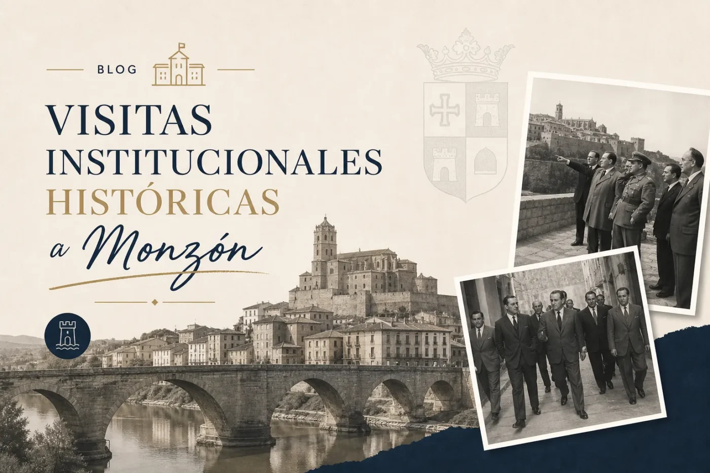 visitas institucionales históricas a Monzón