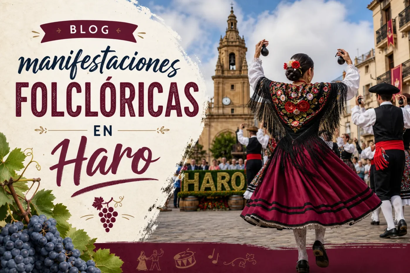 manifestaciones folclóricas en Haro