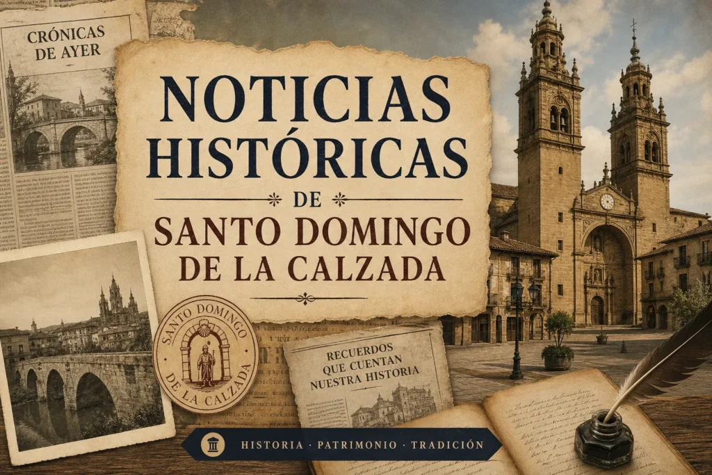 noticias históricas de Santo Domingo de la Calzada